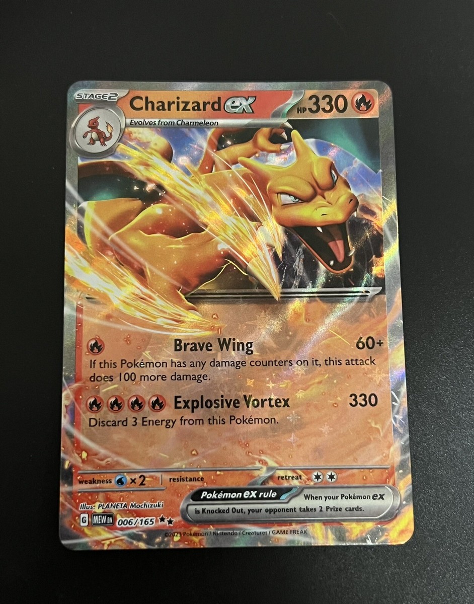 Charizard EX - Pokemon TCG - Scarlet & Violet 151 6/165 Holo NM | eBay