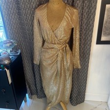 Women's Show Me Your Mumu Gold Dress Size S