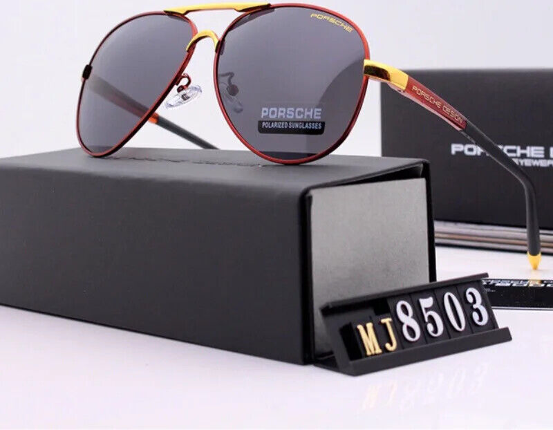 Men Sunglasses Accessories Car Driving Goggles Polarized Anti Glares Sun Glasses