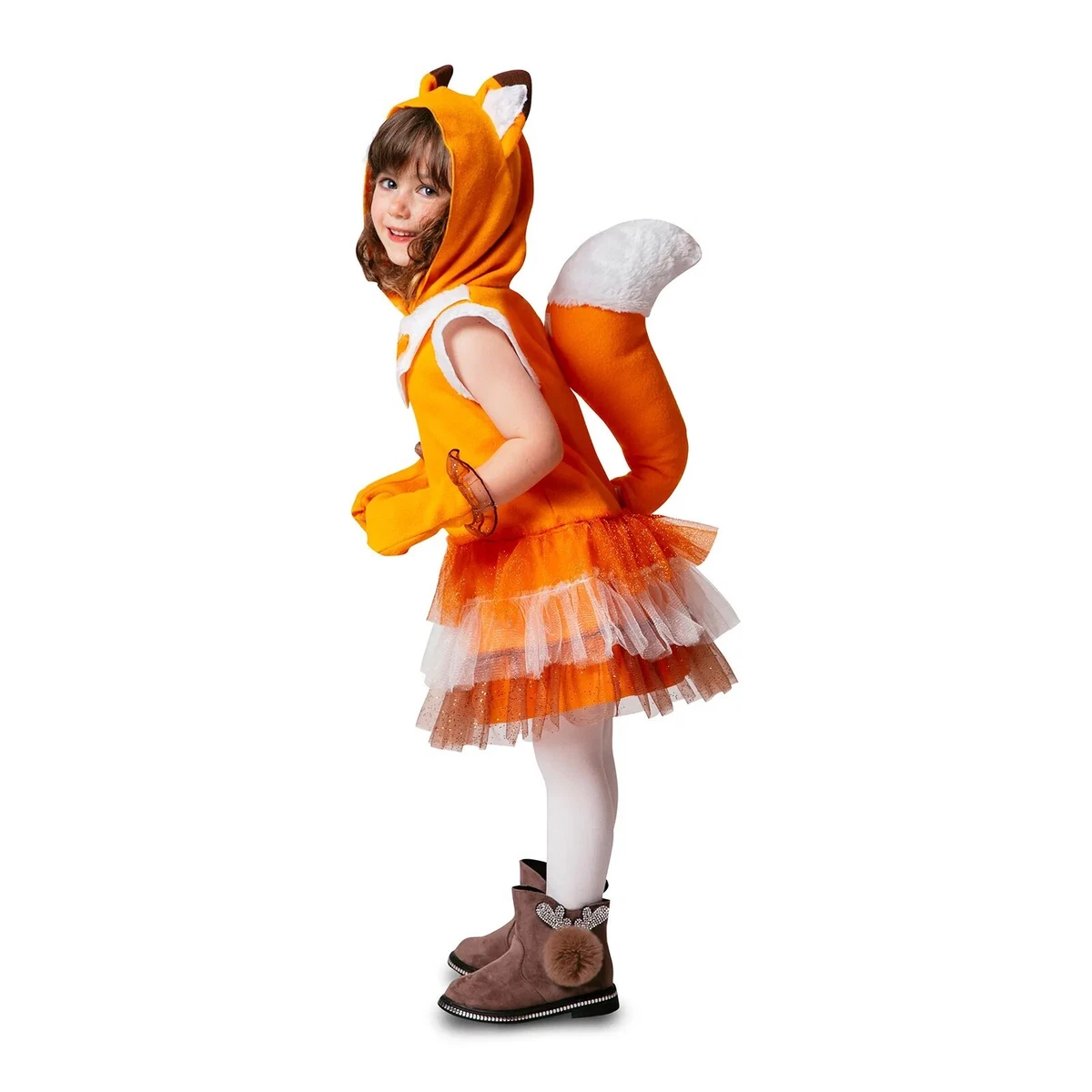 My Other Me Costume Bambina Volpe Volpina con Coda 1-2 anni