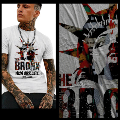 Puerto Rico t-shirt Taino Boricua The Bronx NY Puerto Rican Parade Graffiti tee