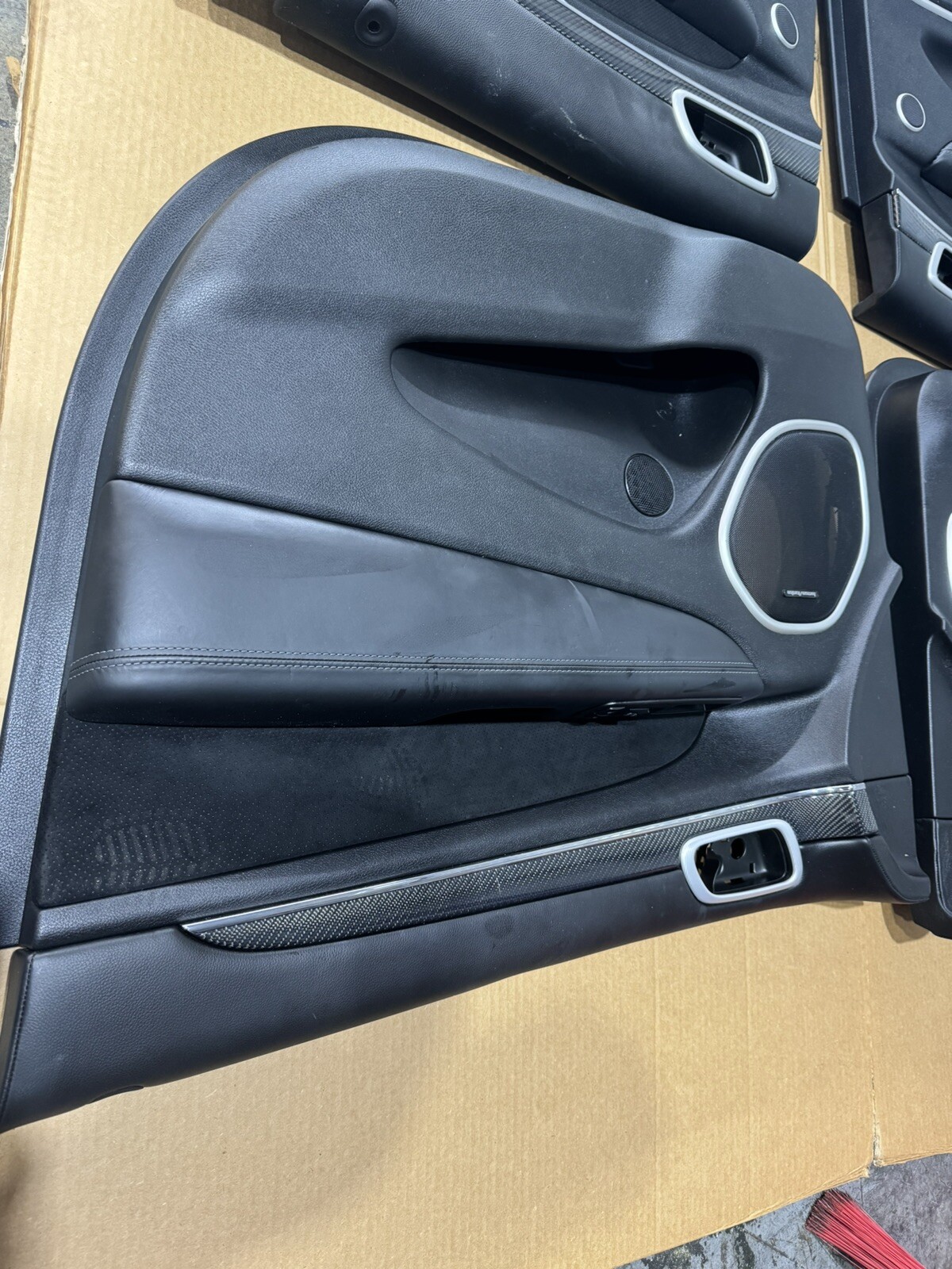 1123 Jeep Grand Cherokee SRT Carbon Fiber Black Door Panels Trackhawk