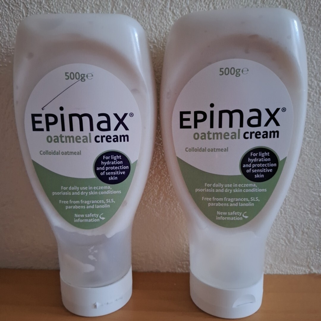 Epimax Oatmeal Cream 500g x 2 eBay
