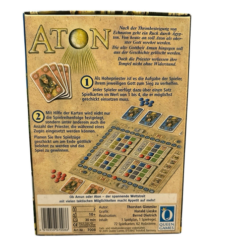Aton Queen Games Brettspiel - Bild 3 von 5