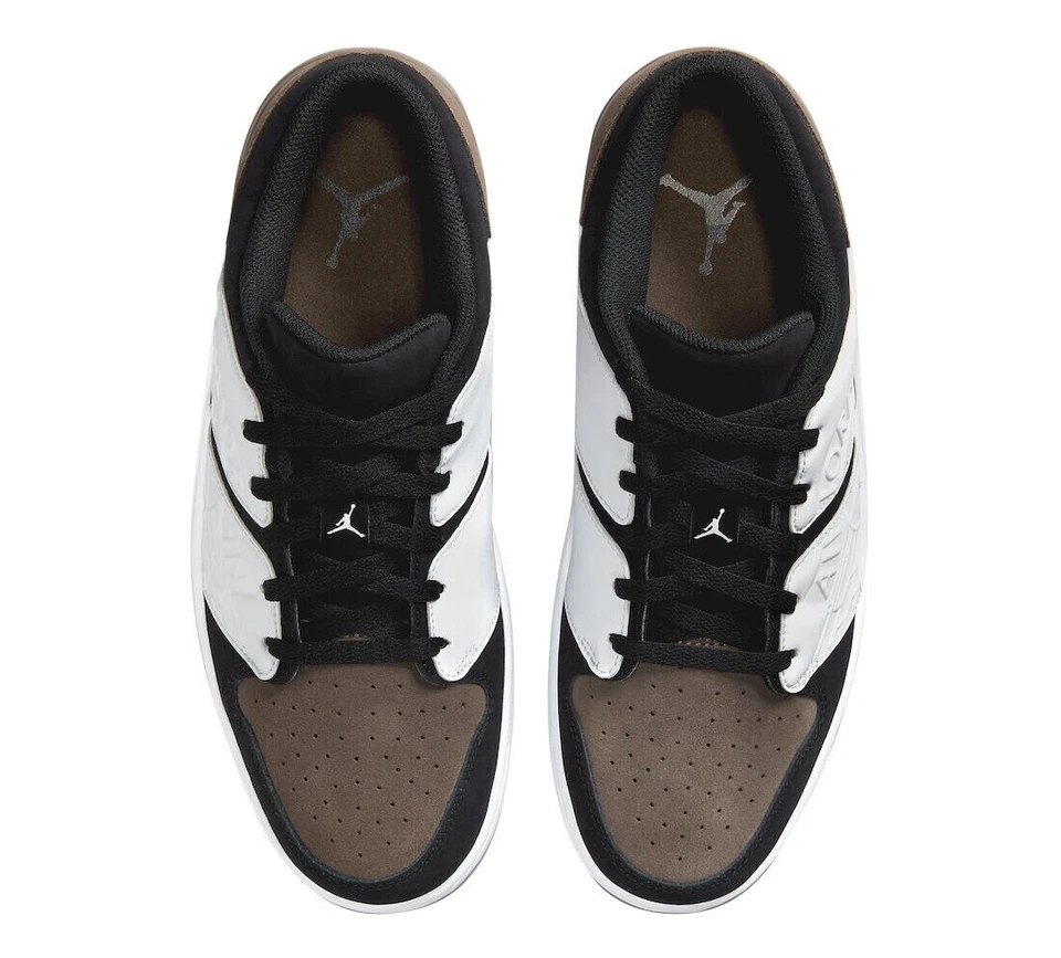 Новый Jordan Nu ретро 1 низкий (GS) размер 6,5Y белый/черный-Palomino-белый FB4412-102 - Изображение 4 из 4