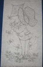 * ARTEX 0706 A BOY VALENTINE DAY HEARTS AND FLOWERS KITE STRING (tri chem)