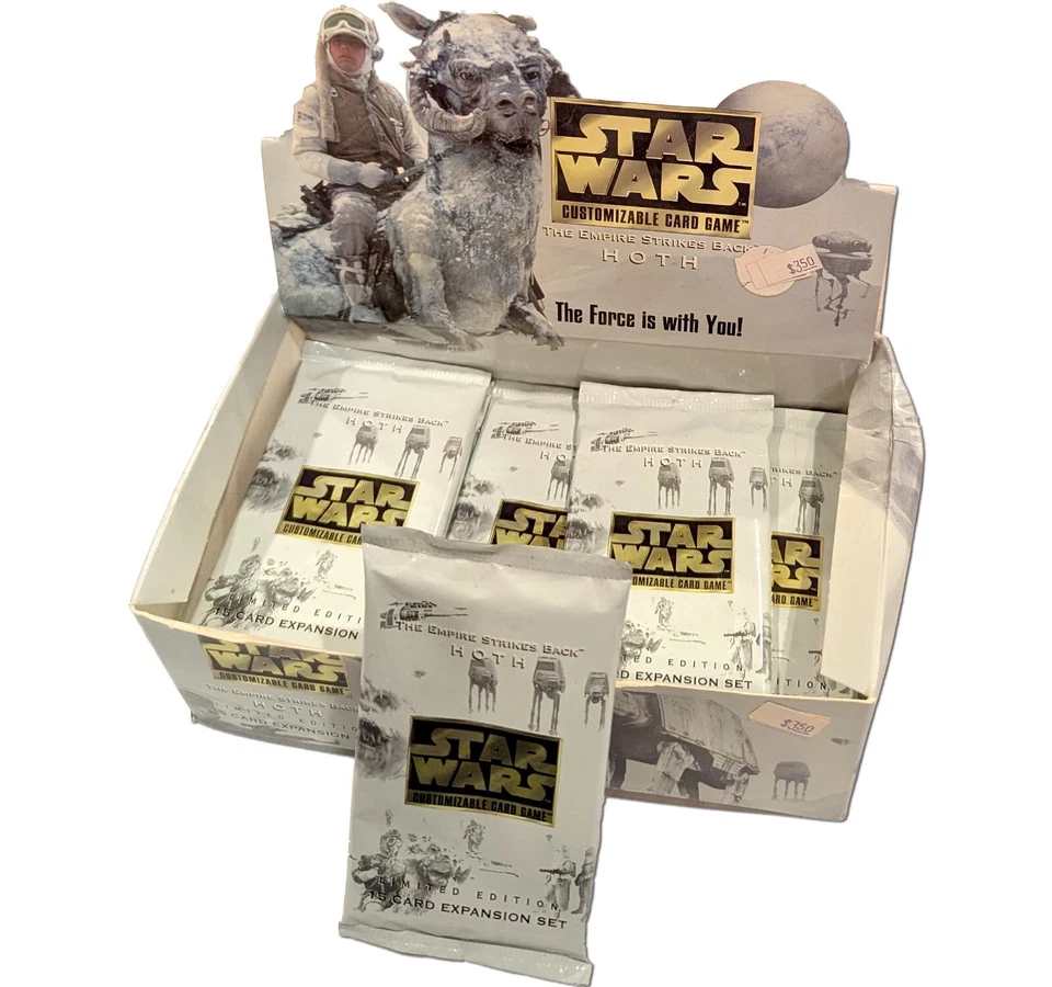 (3) Booster Packs - 1996 Decipher Star Wars Hoth Limited CCG 15 Card Expansion - Image 2 of 2