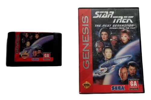 Star Trek The Next Generation SEGA Genesis Vintage Retro Video Game