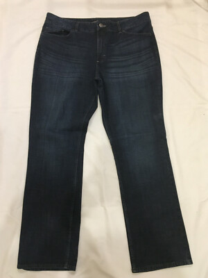 Lee Riders Straight Leg Mid Rise Jeans Plus Size 18 M
