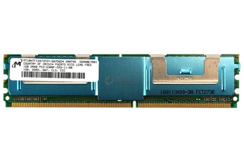 501-7952-01 SUN MEMORY 1GB 2RX8 PC2-5300F DDR2 CF00501-7952 - Bild 2 von 7
