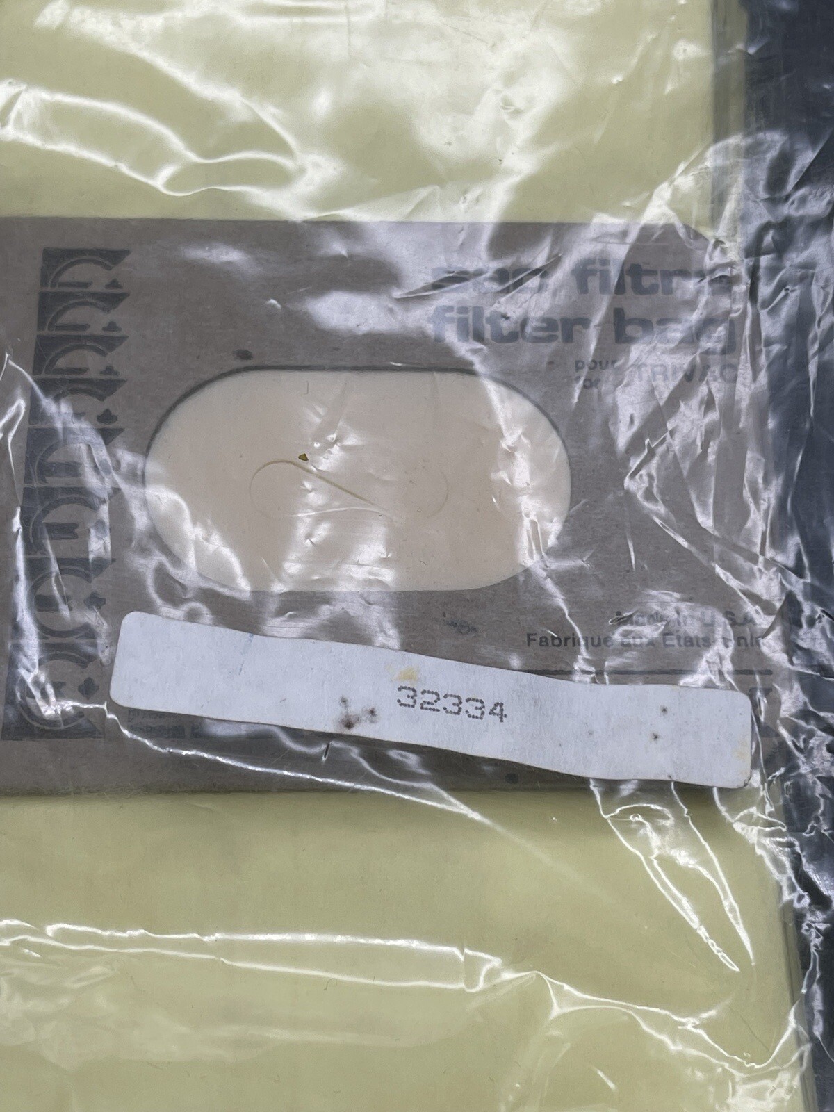 Vintage Electrolux TRIVAC filter bags for stick vacuum 2 Packages eBay