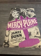 1939 Mercy Plane Pressbook Cover Page (A)