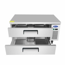 NEW 48" Chef Base Refrigerated Stainless Steel Cooler NSF Atosa MGF8450GR 4707