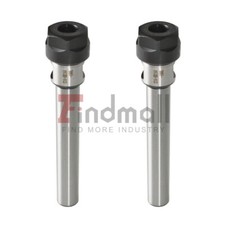 2PCS ER16 100L C16 Collet Straight Shank Chuck Tool Holder For CNC Milling Lathe