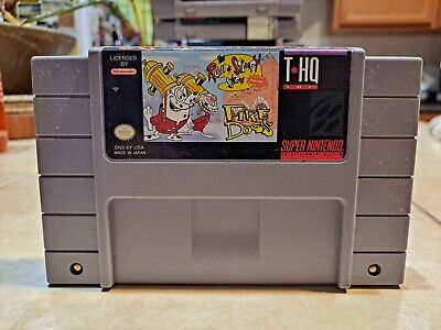Ren & Stimpy Show: Fire Dogs (Super Nintendo Entertainment Ren & Stimpy Show: Fire Dogs (Super Nintendo Entertainment