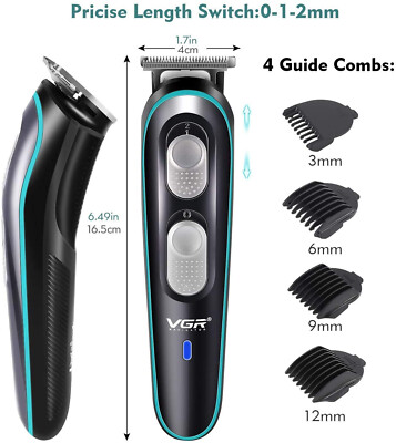 VGR Beard Hair Trimmer  V-055 Rechargeable Cordles,