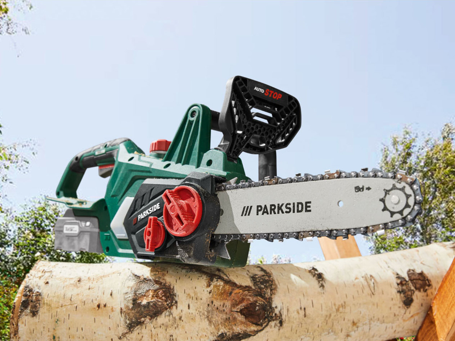PARKSIDE ® Cordless Chainsaw PKSA 20Li B2 Unboxing And, 41 OFF