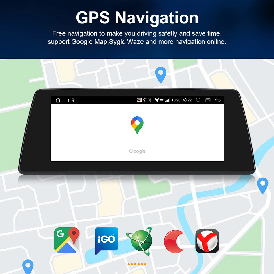 10.25'' Android14 Für BMW 1/2 Serie F20 F21 F23 NBT Navi Wifi DAB+ Radio CarPlay - Bild 4 von 4