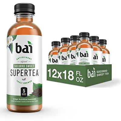 Iced Tea, Socorro Sweet, Antioxidant Infused Supertea, Crafted with Real Tea ...