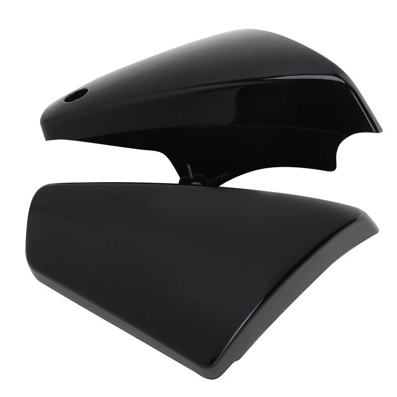 L&R Black Battery Side Fairing Cover For Kawasaki Vulcan 900 VN900 2006-2020 - Изображение 3 из 4