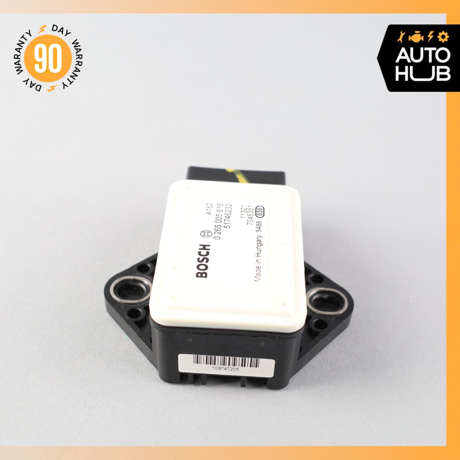 03-19 Maserati GranTurismo Quattroporte Gran Cabrio Yaw Turn Rate Sensor OEM