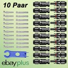 10Paar PV Solarstecker Stecker Solarkabel 4/6mm2 Buchse Kupplung Verbinder DHL