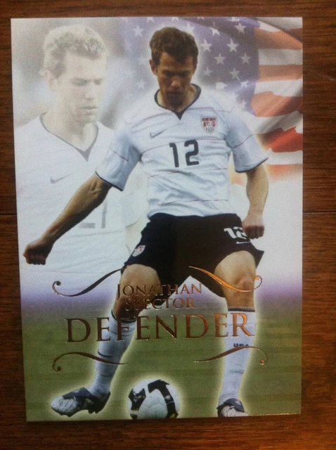 2011 Futera Unique Football Soccer Card USA JONATHAN SPECTOR Mint