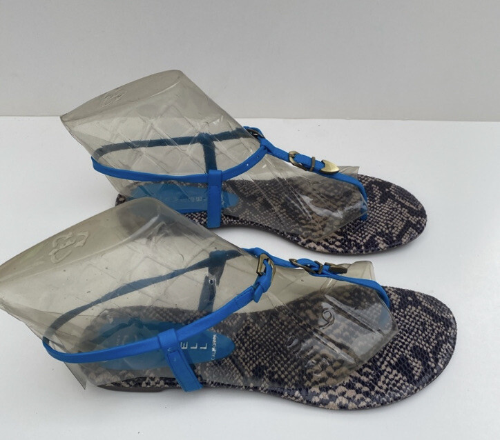 Jeffrey Campbell Mystic Python Ankle Strap Sandal… - image 1