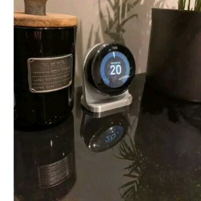 Nest Thermostatständer in Silber, Kupfer, Messing, Weiß, Schwarz, 3. Generation)
