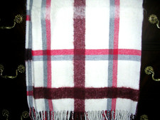 FIORI DI FIRENZE THROW 51X67 MADE IN ITALY LANA, MOHAIR, ALPACA NUOVO CON ETICHETTE