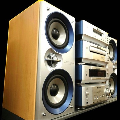 AIWA XR-MD700 CD MD Mini System Remote Tested Vintage Japan Good