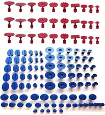 Dent Puller Tabs,120pcs Car Body Dent Removal Pulling Tabs,Paintless Repair Tool