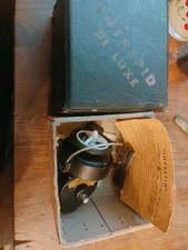 Boxed Unused INTREPID DE LUX Vintage Fishing Reel