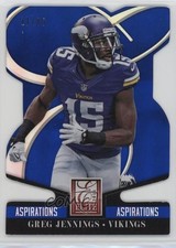2014 Panini Elite Aspirations Die-Cut /85 Greg Jennings #54 11z5