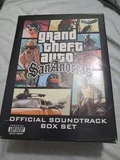 Grand Theft Auto San Andreas - Official Soundtrack OST Box Set NOT COMPLETE READ