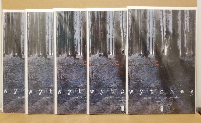 WYTCHES #1 (5 COPY LOT) 1ST PRINT SCOTT SNYDER & JOCK IMAGE 2014 AMAZON TV SHOW