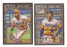 2015 Topps Gypsy Queen - HOUSTON ASTROS Team set