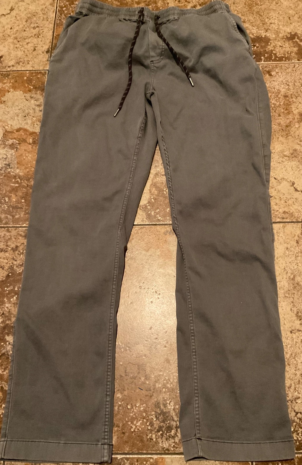 FAHERTY ESSENTIAL DISTRESSED DRAWSTRING ELASTIC P… - image 1