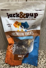 Jack & Pup Premium Treats. Knee Bone. 2 Pack. NEW!