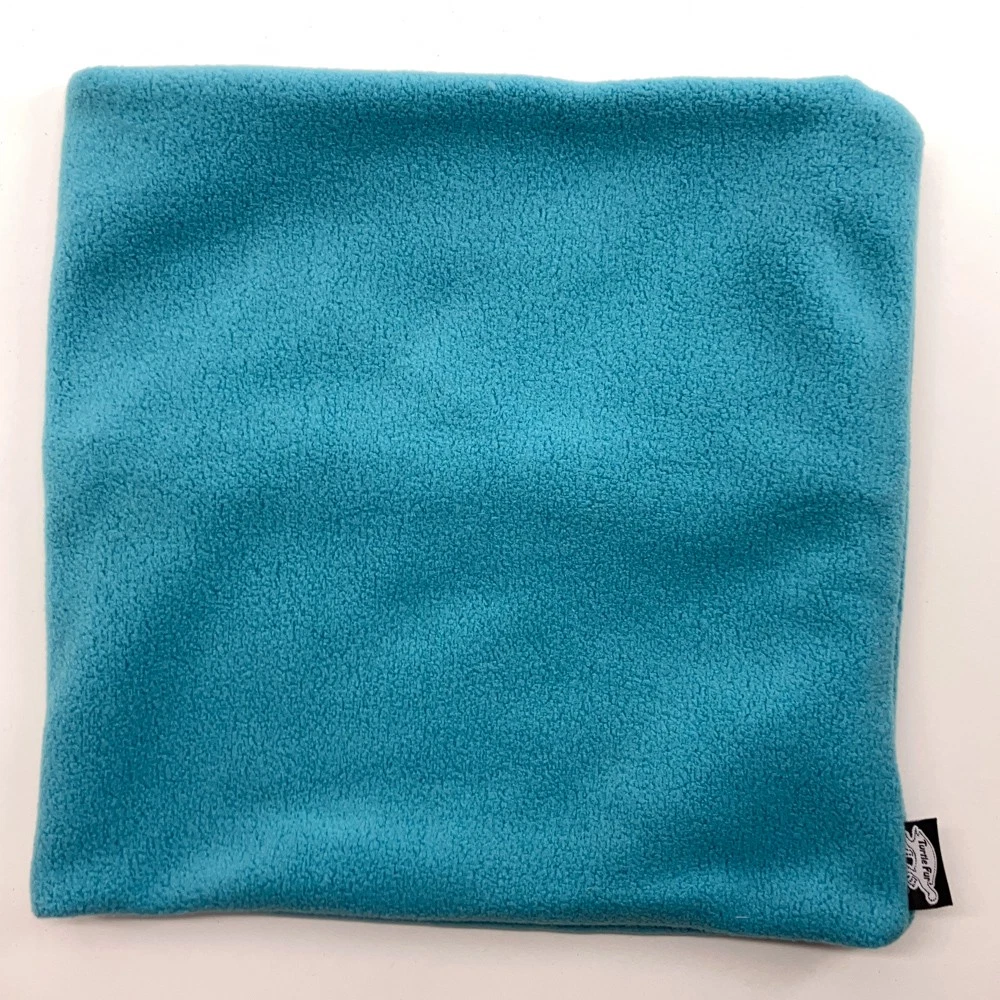 Modern Light Blue Soft Turtle Fur Fleece Winter Neck Warmer
