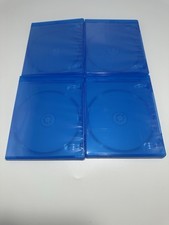 4K UHD Blu-ray Media Storage Replacement Cases 4-Pack, 12.5mm