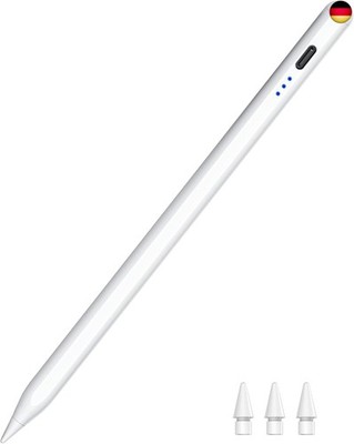 Stift für iPad 2018-2025, HATOKU Pencil für ipad mit Tilt Sensitivity & P