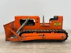 Vintage Tonka Giant Bulldozer Construction Vehicle Pressed Steel Orange 1960s
