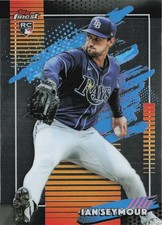 2026 Finest #154 Ian Seymour Uncommon RC Card Tampa Bay Rays