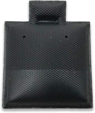 100 Pcs Black Puff Pad Earring Card Jewelry Display