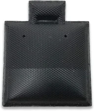 100 Pcs Black Puff Pad Earring Card Jewelry Display