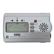Korg GA-30 Guitar Bass Tuner Chromatic LCD Display Metronome Tested Works