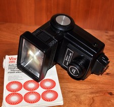 VIVITAR 285 ZOOM THYRISTOR FLASH UNIT "Made in Japan"