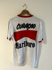 Vintage 80s Marlboro Curacao Single Stitch Tee L Rare