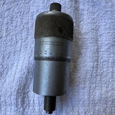 Tubular Micrometer Co. Micrometer Head for XY Stage 0-1'' Range - Works Good!